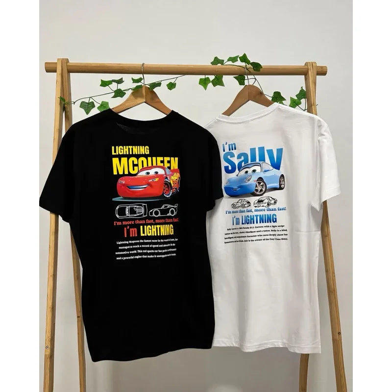 Lightning Mcqueen and Sally T-shirt