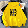 Box Box Hoodies