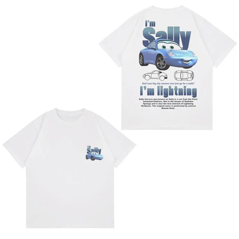 Lightning Mcqueen and Sally T-shirt