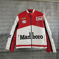 Malboro Vintage Thick Leather Jacket