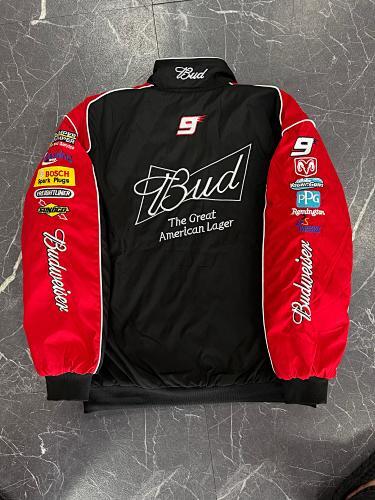 budweiser nascar jacket